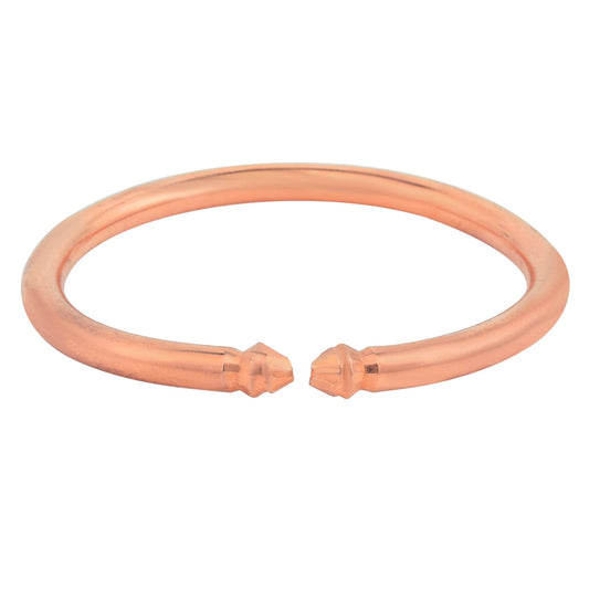 Pure Copper Health Benificial 7mmThick Kada Unisex (KDMI5534)