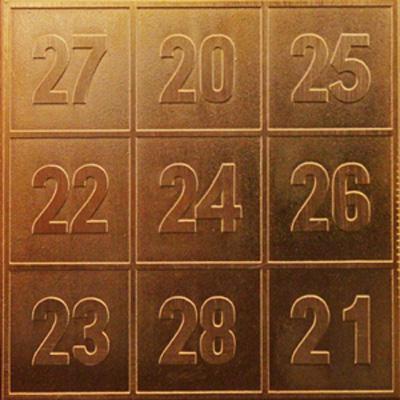 Kuber Yantra-Card of Abundance (Copper+Gold plated+Silver plated) Pack of 3-(CMSC5187)