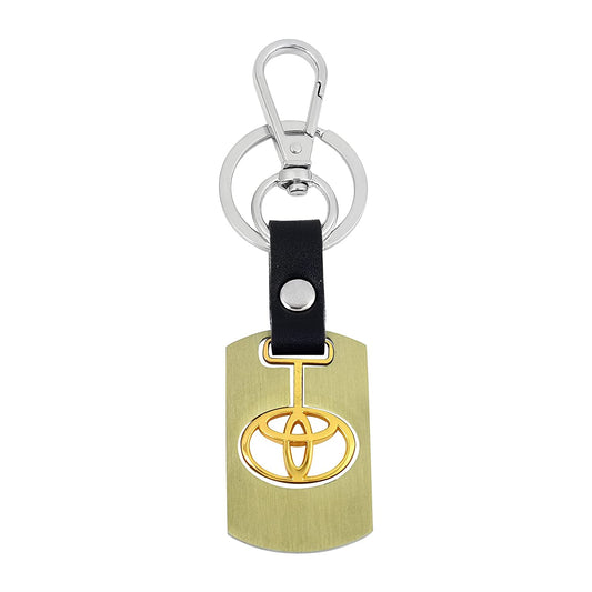 Brass Goldplated Stylish Keychain car Keyring