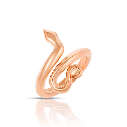 Pure Copper Serpent Snake Fingerring (OROM4403)
