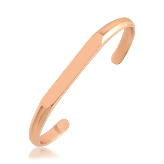 Rose Gold open adjustable Bangle Kada Men women (BLDM3803)