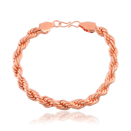 Pure Copper Rope design Bracelet (BLDM3812)