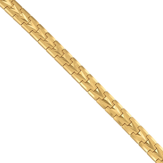 Premium Brass Gold Plated Designer Bracelet for Men & Women (BLDM3903)