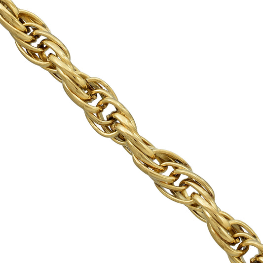Premium Brass Micron Gold Men Bracelet (BLRX2836)