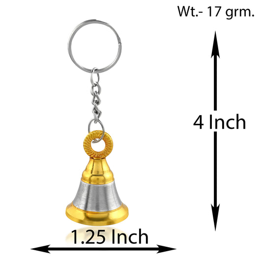Pure Dual-Tone Bell Keychain (CLKL7802)