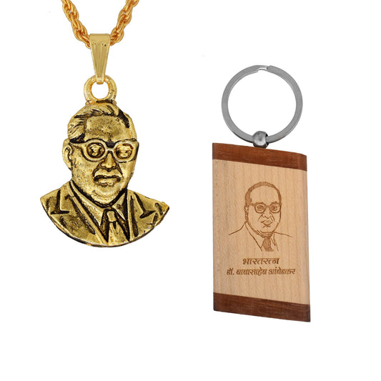 Ambedkar Pendant Keyring combo (CMKL0979)