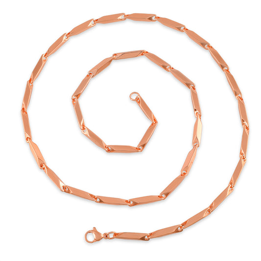 Stainless Steel Rose Gold plated chain (CNCG4375)