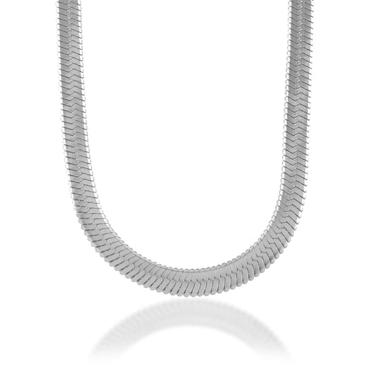 Stainless Steel Snake Chain Necklace (CNNI8312)