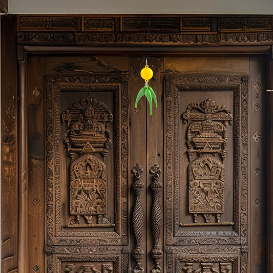 Resin Nimbu Mirchi Evil eye protect Talisman (HDSC5209)