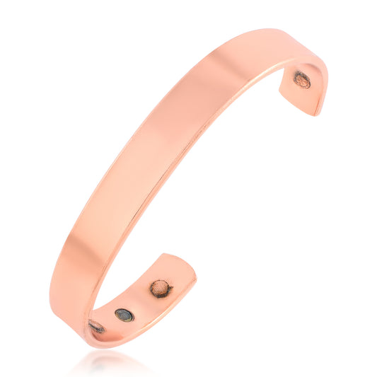 Health benificial Pure Copper Kada with magnetic ends (KDNI8208)