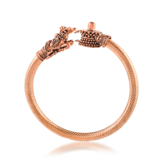 Pure Copper Shiv Bangle Kada (KDNI8241)