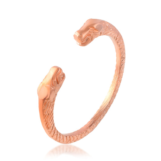 Pure Copper Heavy Solid Kada Bracelet for Men (KDWR4600)