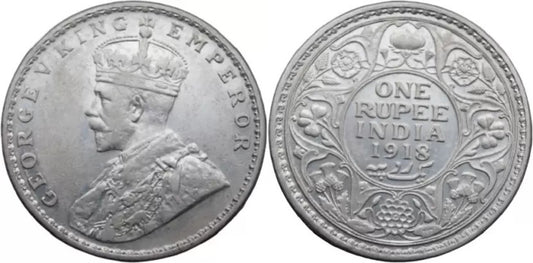 Rare Antique Historic British Indian 3 Silver Coins Combo for Collection/ gifting (Bombay Mint) (COSC5245)