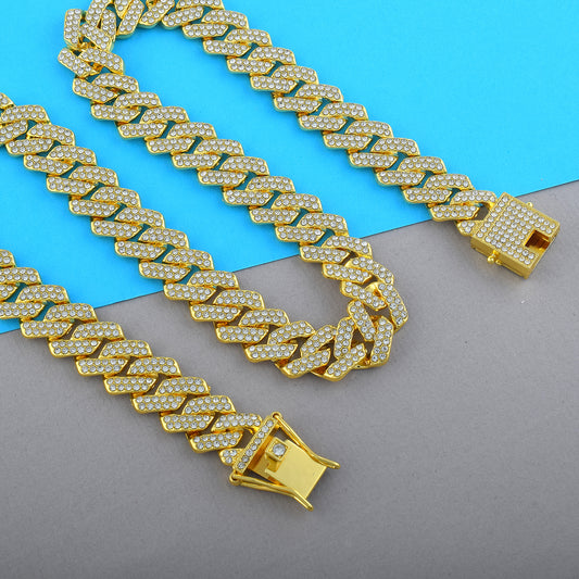 Brass 24KT Micron Gold plated Engagement Wedding jewellery necklace (NKKL7803)