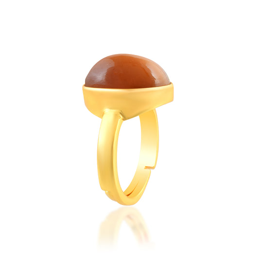 Natural Tiger Eye finger ring (ORMG3441)