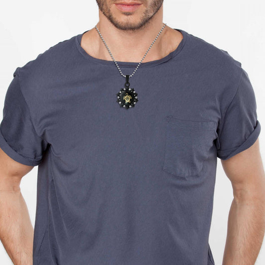 Ceramic Vaastu Fengshui Kachua Tortoise Fashion pendant (PCKL7582)