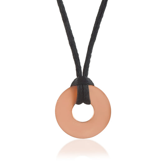 Pure Copper Hole Coin Pendant for Men Women (PCOM4511)