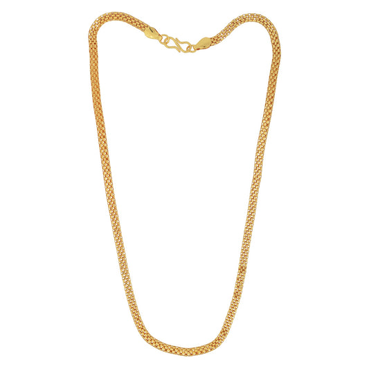 Micron Goldplated Italian Hollow Chain