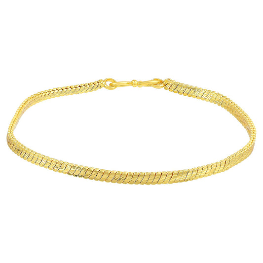 Micron Goldplated Stylish Sleek Bracelet