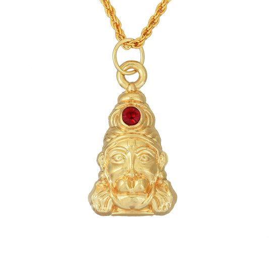 Goldplated Hanuman Pendant