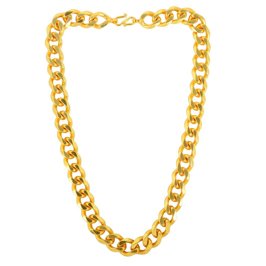 Micron Goldplated Short Chain necklace