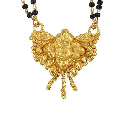 Gold plated Brass, Small size Traditional Mangalsutra