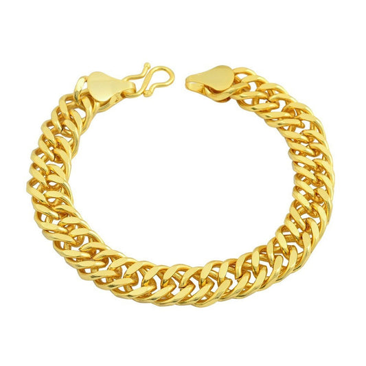 Micron Goldplated Partywear link Bracelet