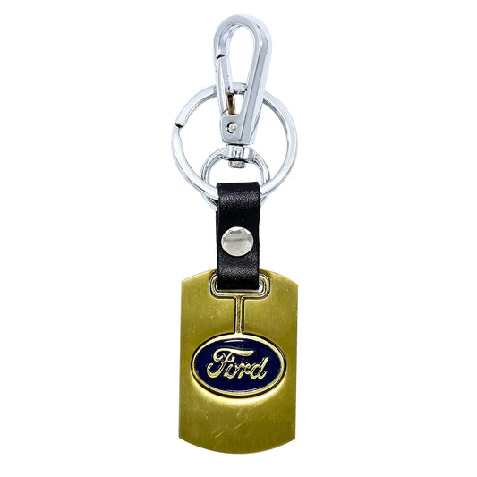 Gold plated, Brass stylish car keyring accessory