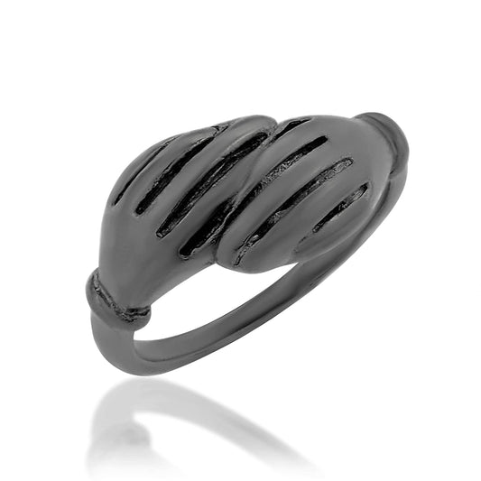 Black Love Hug ring Fashion (ORRV7051)