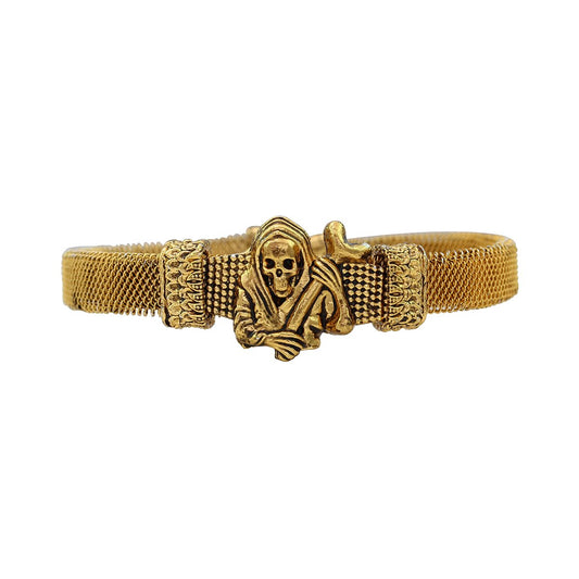 Goldplated Devils Guard Free size Kada