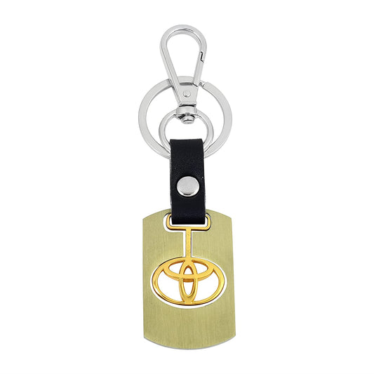 Brass Goldplated Stylish Keychain car Keyring