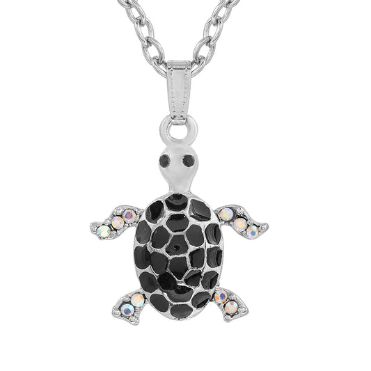 Silver plated Vastu Fenghui Tortoise good luck Fashion pendant