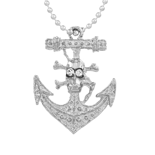 Silverplated Anchor Pendant