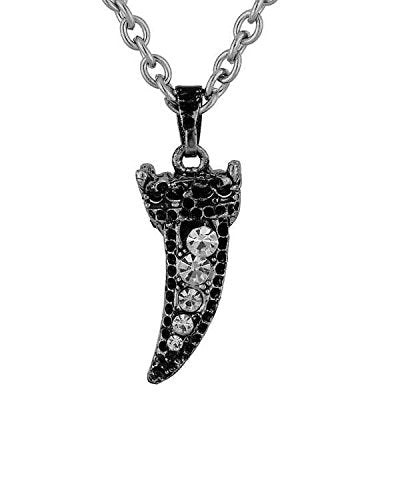 Dagger Khukri Oxidised Metal Macho Pendant