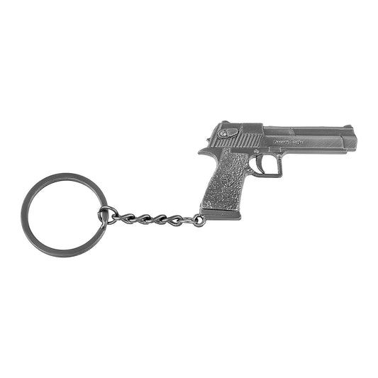 Brass Gun Shaped Fashion Keychain