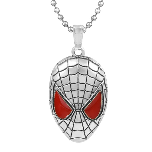 Silverplated Spiderman Pendant