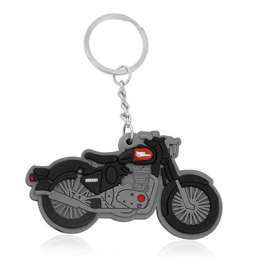 PVC grey coloured,Keyring Stylish