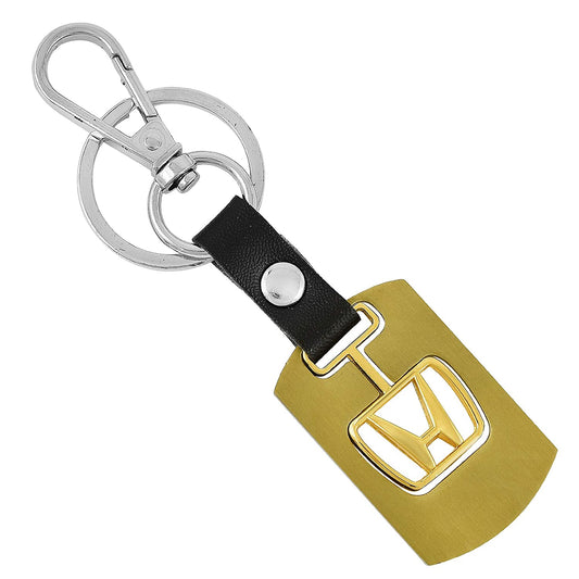 Goldplated Brass Car Keyring SUV keychain Car accessory