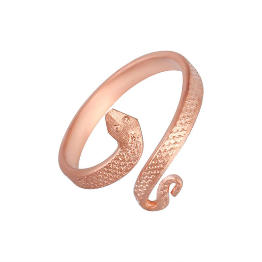 Copper Nag Snake challa fingerring Shani Kalsarpa dosh