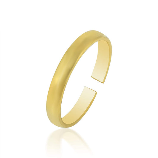 Brass Goldplated fingerring Free size Challa for Men Women