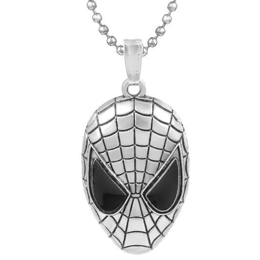 Silverplated Spiderman Pendant