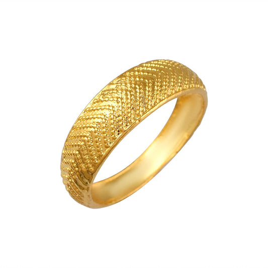 Brass Micron Goldplated Challa Fashion Fingerring