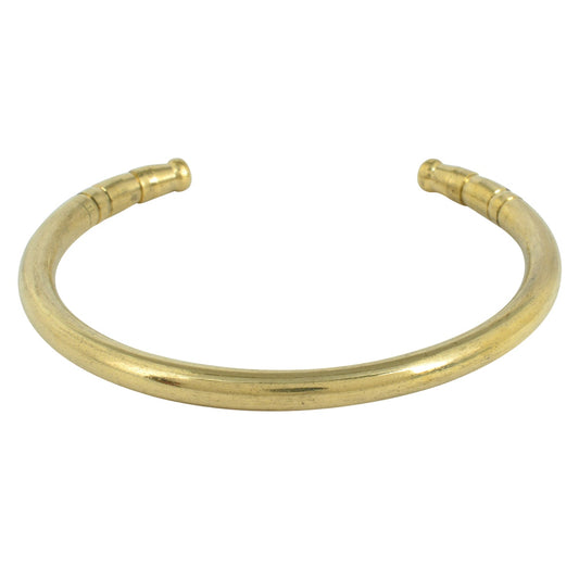 Brass Free size Solid Bangle Kada (KDAJ3116)