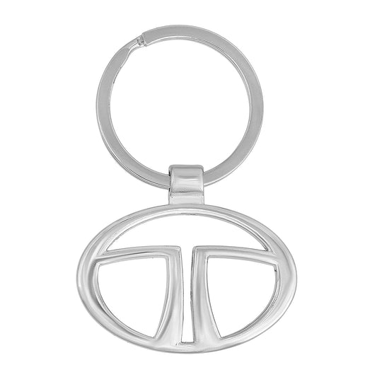 Stainless steel TATA Logo Car Key chain keychain Accessory