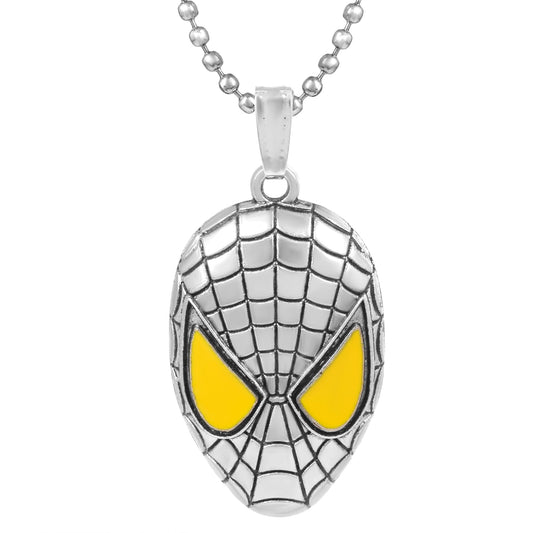 Silverplated Spiderman Pendant