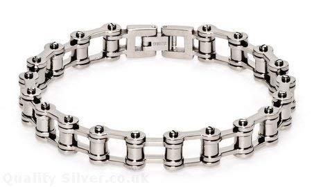 Tungsten Cycle Chain design heavy Bracelet