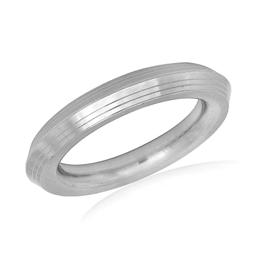 Pure 316 L Stainless Steel Thick and Heavy Mens Kada Bangle (KDMI5584)