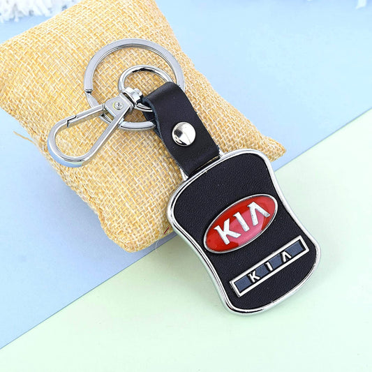 Stainless Steel KIAcars stylish Keyring keychain Car accessory