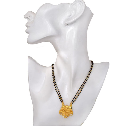 Gold plated Brass, Small, simple,sober and stylish, Fashion Mangalsutra