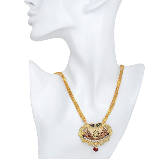 Gold plated Handcrafted, Royal Bikaner Rajwada Mangalsutra Women